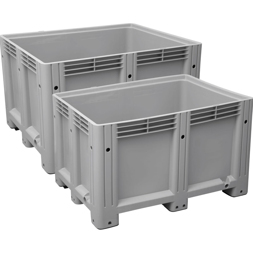 Contenair de transport (PALOX) - Closed -100*120*76 cm - 4 pieds