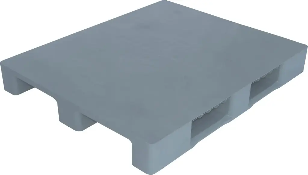 Palettes de Rayonnage sans profilée MP HDPE Recycled Quality EURO 3 Surface Lisse 3 semelles