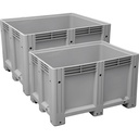 Contenair de transport (PALOX) - Closed -100*120*76 cm - 4 pieds