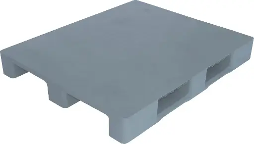 [PAL015-3] Palettes de Rayonnage sans profilée MP HDPE Recycled Quality EURO 3 Surface Lisse 3 semelles