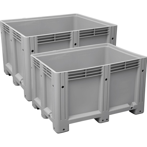 [CON003] Contenair de transport (PALOX) - Closed -100*120*76 cm - 4 pieds